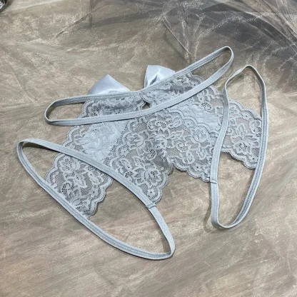 Plus Size G-string with Big Bowknot Back Design - Image 9