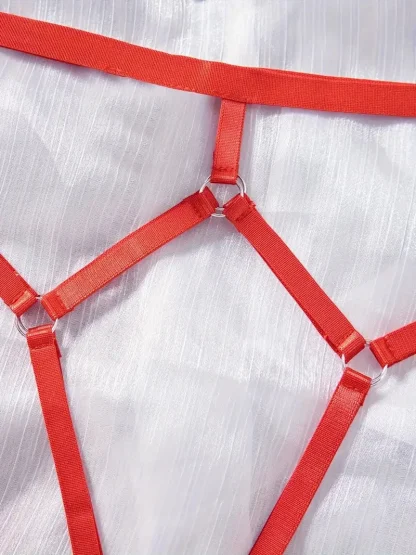 Strappy Hollow Out Crotch G-strings - Image 9