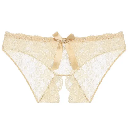 Seductive Crotchless Panties with Bowknot - Image 6