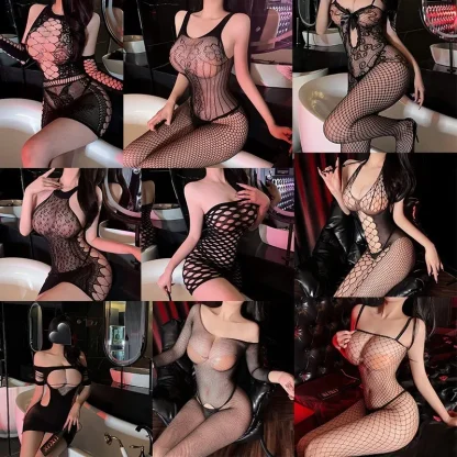 Seductive Fishnet Stylish Bodystocking - Image 14