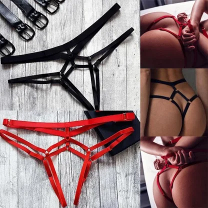 Sexy Strappy Thong with Adjustable - Image 7