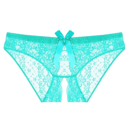 Seductive Crotchless Panties with Bowknot - Image 8