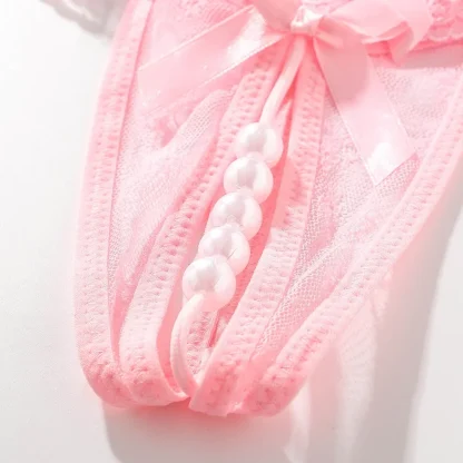 Beaded Thong with Ruffle Design - Image 6