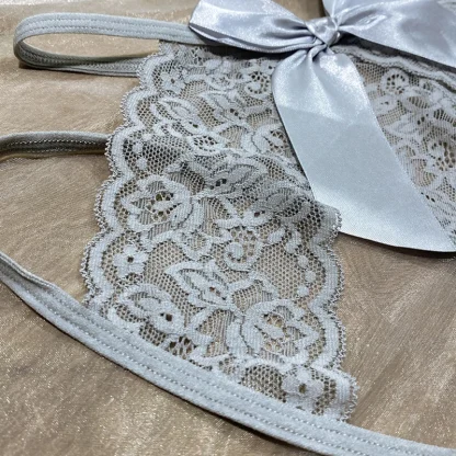Plus Size G-string with Big Bowknot Back Design - Image 12