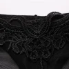 See-through Mesh Thong with Beaded Crotch - Image 4