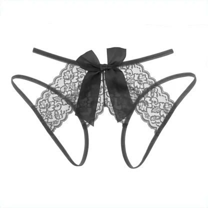 Plus Size G-string with Big Bowknot Back Design - Image 14