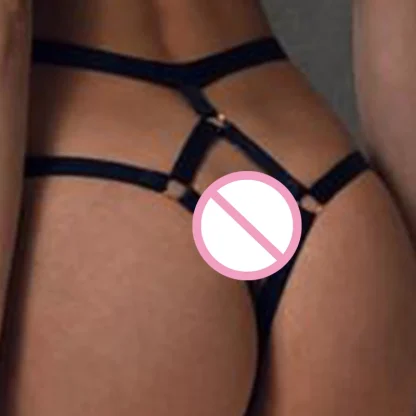 Sexy Strappy Thong with Adjustable - Image 6