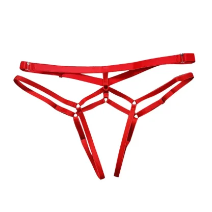 Crotchless Multi Strap Sexy G-string