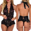 Playful Ruffles Teddies with Halter Design - Image 8